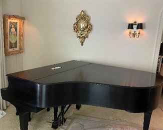 Steinway L Model Full Grand signed by Henry Z. Steinway