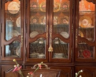 Henredon Lighted Hutch