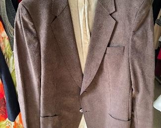 Halston Halsuede Men's Sportcoat