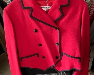 Saint Laurent Jacket and Skirt