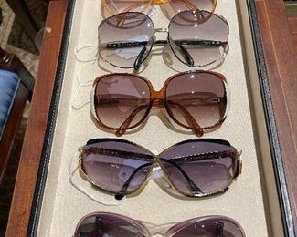 Sunglasses by Christian Dior, Givenchy, and Neostyle Sunart