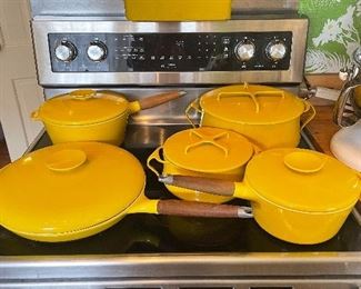 Dansk Enamel and Michael Lax Design Pots and Pans