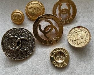 Various Chanel Buttons