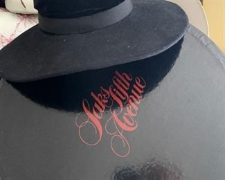 Saint Laurent Hat with Hat Box