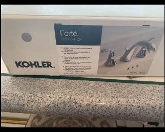 Brand new kohler faucet 