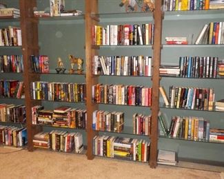 Books, mostly best-seller fiction