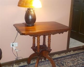 Victorian parlor table