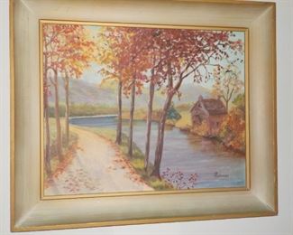 Vintage chalk drawing