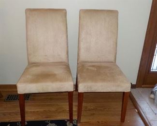Pr. tan chairs