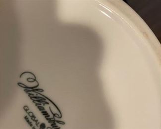 Pair of Williamsburg Porcelain urns. Each measures 19" H. Photo 2 of 3.