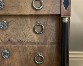 Chest of drawers. Measures 33.5" W x 19" D x 32" H. Photo 2 of 3.