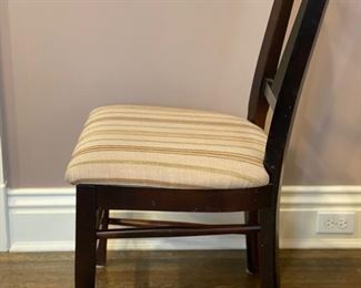 Set of 6 custom-upholstered Arhaus dining chairs. Photo 2 of 3.
