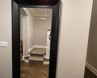 Restoration Hardware decorative mirror. Measures approximately 40" x 73".