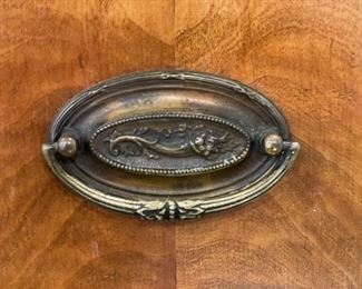 Antique Chest of Drawers. Measures 36" W x 21" D x 52" H. Photo 4 of 5.