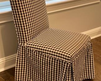 Ballard Designs skirted office chair. Photo 1 of 2.