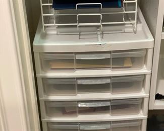 Sample of arts & craft supplies.