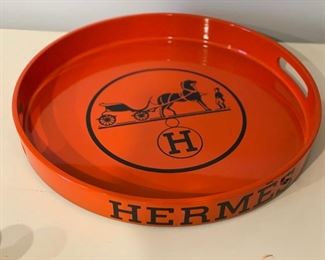 Hermes style tray.