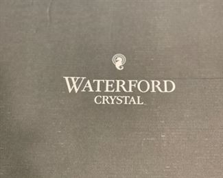 Waterford Crystal round Lismore platter in box. Measures 12.5" D. Photo 2 of 2.