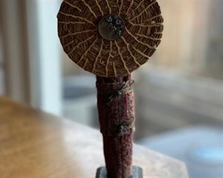 Pamela Adger 3-dimensions objects from the Messenger Series as featured in Architectural Digest magazine. Heights from smallest to largest: 10", 15" & 23". Photo 7 of 12.