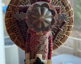 Pamela Adger 3-dimensions objects from the Messenger Series as featured in Architectural Digest magazine. Heights from smallest to largest: 10", 15" & 23". Photo 8 of 12.