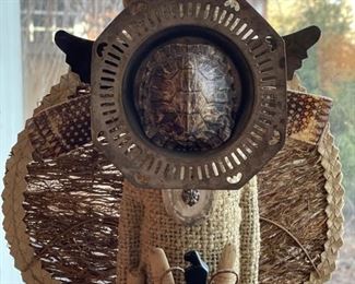 Pamela Adger 3-dimensions objects from the Messenger Series as featured in Architectural Digest magazine. Heights from smallest to largest: 10", 15" & 23". Photo 10 of 12.