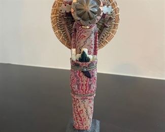 Pamela Adger 3-dimensions objects from the Messenger Series as featured in Architectural Digest magazine. Heights from smallest to largest: 10", 15" & 23". Photo 6 of 12.