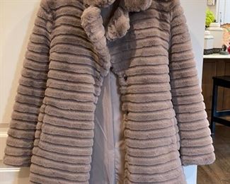 Love Token faux fur jacket. Size S. Photo 1 of 2.