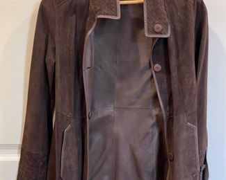 Calzaiuoli reversible suede/leather jacket. Size 42. Photo 1 of 2.