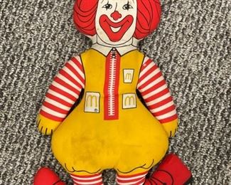 Vintage 60s/70s Ronald McDonald Doll.