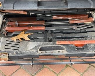 Set of Grill Tools.