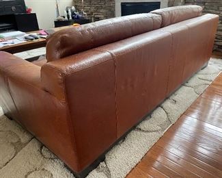 Natuzzi Leather Sofa (1 of 2) 90x44x26 $400