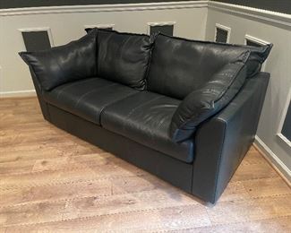 Leather Sofa 72x26x25  $500