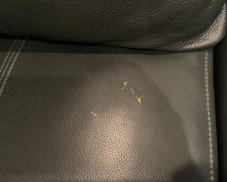 Leather Sofa 72x26x25  $500