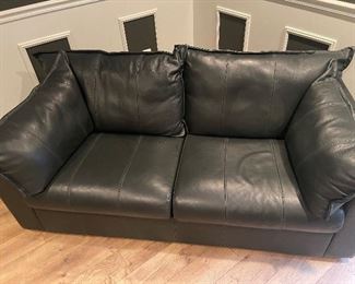 Leather Sofa 72x26x25  $500