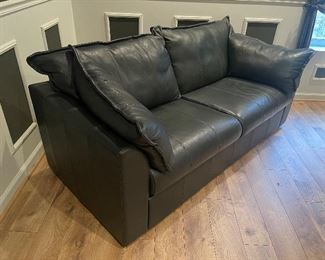 Leather Sofa 72x26x25  $500