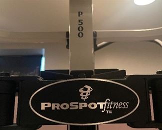 Prospot fitness p500
$2000

Weights are included with this item
