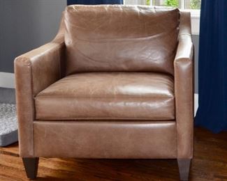 Ethan Allen leather chair