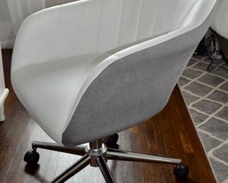 Modern white desk chair