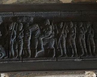 Carved Wooden Wall Hanging
