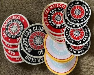 San Francisco Sports Car Club Patches