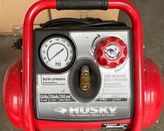 Portable Husky Air Compressor