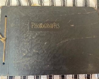 Old Black and White Photo Album