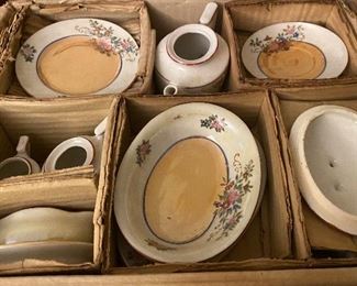 Vintage Child's Lusterware Tea Set