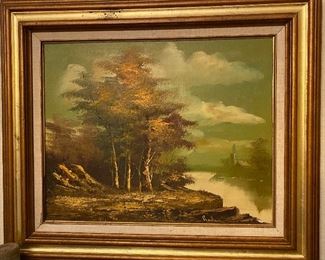 Oil on Canvas (Harlock)