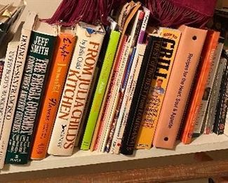 Assorted Books and Cookbooks