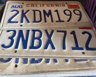 California License Plates