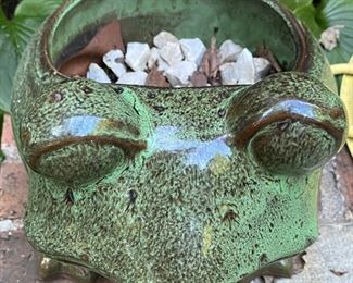 Frog Planter