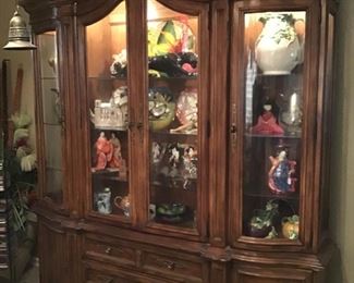 Lighted China cabinet