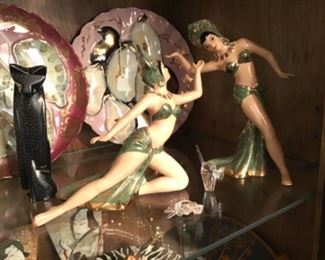 Vintage decorative figurines