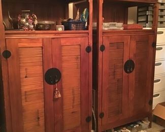 Asian Style Storage Cabinets